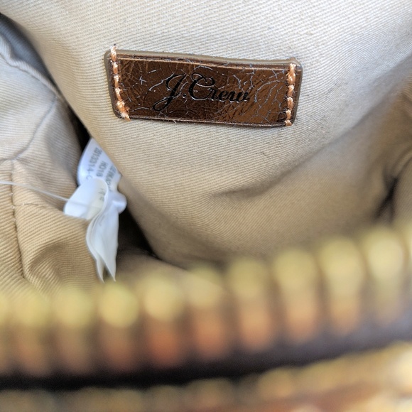 NWT J. Crew Leather Harper Mini Dopp Kit - Picture 6 of 8